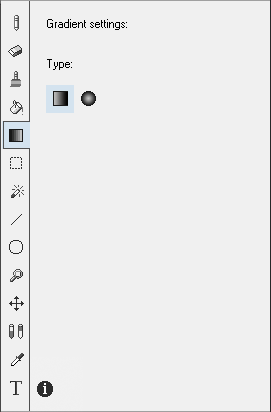 Gradient settings