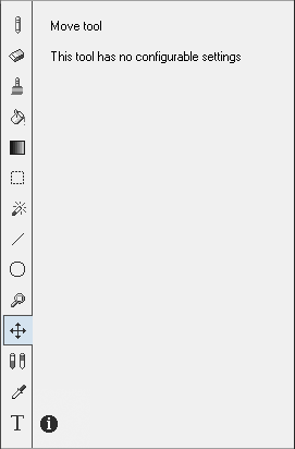 Move tool settings