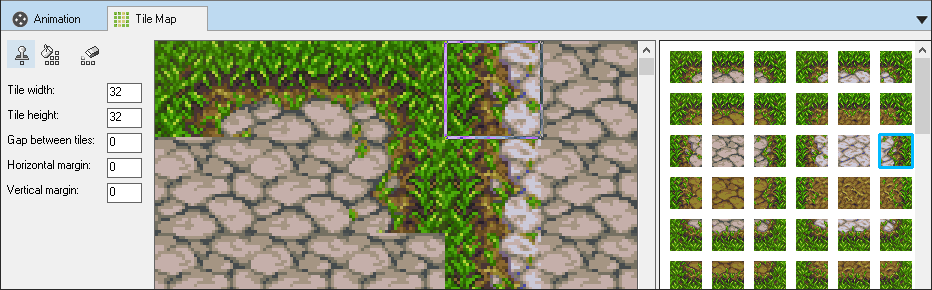 Tile map editor